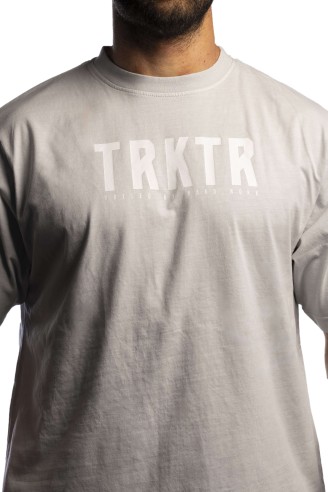 Camiseta The Traktor Oversize Gris... Camiseta The Traktor Oversize Gris...