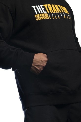 Hoodie The Traktor Negro Hombre