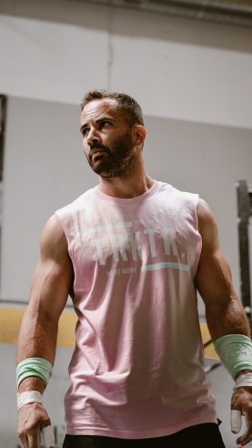 Camiseta sin mangas TRKTR ROSA