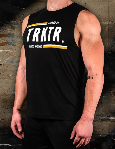 Camiseta sin mangas TRKTR NEGRA
