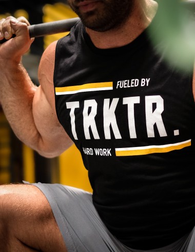 Camiseta sin mangas TRKTR NEGRA